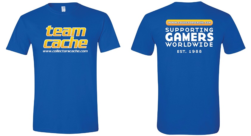 Team Cache Unisex T-Shirt - BLUE
